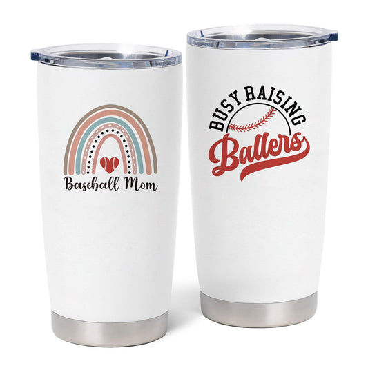 Busy Raising Ballers Tumbler